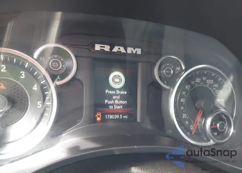 2020 Ram 1500 Big Horn из США, поврежденный, VIN 1C6SRFFT2LN113465